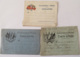 Delcampe - Lot De 7 Correspondances Militaires Guerre 14-18 Dont Cartes-lettres, Cartes Postales- Circulées, Certaines Avec Cachets - WW I