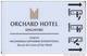 Orchard Hotel Singapore Keycard - Cartes D'hotel