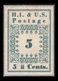 1865 "Hawaii"  No.4(a3) 5 Cents Imperforated Light Blue - Forgery / Artistamp - Cinderellas