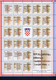 Croatia: Zwangzuschlagsmarken 1991 Mi Nr 14 A +  B Complete Sheets Postfrisch/neuf Sans Charniere /MNH/** - Kroatien