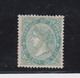 Año 1867  Edifil 91 10c Isabel II   Tachado Con Tinta - Used Stamps