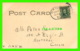 CRUSTACÉS - YOU ARE A LOBSTER - VOUS ETES UN HOMARD -  TRAVEL IN 1906 - Poissons Et Crustacés