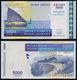 MADAGASCAR - 2.000+5.000 Ariary 2007-2012 {Commemorative} UNC P.93 + 94 - Madagascar