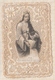 9AL693 CANIVET IMAGE PIEUSE ANCIENNE Dentelles HOLY CARDS MARIE PROTECTRICE - Images Religieuses