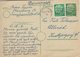 Germany . Uprated Stationery.  Sent  To Denmark 1956  H-1599 - Postcards - Used