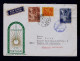 Portugal Pe.MANUEL DA NOBREGA Brazil S.PAULO City Foundateur Religion 1954/57 Cover CURIOSITÉ Fdc+date Pmk Gc2594 - Storia Postale