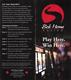 Bok Homa Casino - Heidelberg, MS - Player Rewards Brochure - Casino Cards