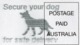 Secure Your Dog For Safe Delivery No. 2 Postmark Dated 28.03.19 10h42 AUSTRALIA POST SLOGAN CANCELLATION COCHLEAR Cover - Honden