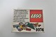 LEGO - 1074 Supplementary Box -very Rare - Original Box - Original Lego 1976 - Vintage - Catalogues