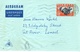 Danmark-Israel 1970 Mailed Air Letter / Aerogramme Michel#LF 21 I - Postal Stationery