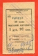 Ukraine (ex-USSR) 1971. City Truskavets. Bus Ticket From The City Of Truskovets To The City Of Lviv. - Europa