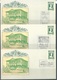 AUSTRALIA - 11-17.10.1982 - PRE-STAMPED 058 - COMPLETE SET WITH VARIOUS CANCELLATION - ANPEX 82 - Lot 19272 - Entiers Postaux