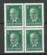 Estland Estonia 1940 Michel 157 W Als 4-Block MNH - Estland