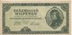 Ungheria Szazmillio Pengö  1946 Bank Note - Hongarije