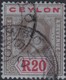 Ceylon     .   SG  .   319  ( 2 Scans )    .    O   .      Cancelled    .   /    .    Gebruikt - Ceylon (...-1947)