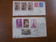 Lot N°310 FRANCE Obl. Semi Modernes Sur Fragments - Collections (en Albums)