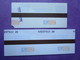 2 TICKETS  Métro Autobus Rer -  RATP - SNCF - PARIS -  2° Classe  - TBE - Monde