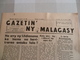 Journal De Madagascar 1958 : Gazetin'ny Malagasy - Revues & Journaux