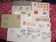 LOT 50 LETTERS AND DOCUMENTS. WORLDWIDE - Mezclas (max 999 Sellos)