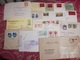 LOT 50 LETTERS AND DOCUMENTS. WORLDWIDE - Mezclas (max 999 Sellos)