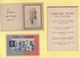 Marechal Petain - Lot De 10 Documents - Calendriers 1943 1944 Cartes Postales Carte De Voeux Et Divers - Voir Scan - Collections