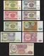 TAJIKISTAN - 1+5+10+20+50+100+200+500+1.000 Rubles 1994 UNC P.1+2+3+4+5+6+7+8+9 - Tajikistan