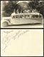 PHOTO  AUTOCAR S. L. A. LOURDES PELERINAGE EXCURSION BUS CAR---avec Signatures --verso - Lourdes