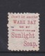 New Zealand 1882  Stamp Advertising SUNLIGHT Soap I On 2d Violet Queen.used - Used Stamps
