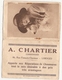 Petit Calendrier 1927 A Chartier Cordonnier 86 Rue François Chenieux Limoges 87 Haute Vienne - Petit Format : 1921-40