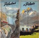 09150 "MT. PILATE ALT 2132 - SUISSE - PIEGHEVOLE 1950 - 11 FOTO B/N - ILLUSTRAZIONI A COLORI" ANIMATO. ORIG - Dépliants Turistici