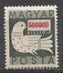 Hungary 1946. Scott #774 (M) Dove And Letter * - Ongebruikt