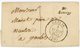Lettre Avec Correspondance D'Aizerey (Aiserey) (20) Du 2 Mars 1848 Pour Genlis (Côte D'Or) - 1801-1848: Precursors XIX
