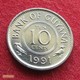 Guyana 10 Cents 1991 KM# 33 Guiana - Guyana