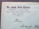 Brasilien 1939 Ovaler Violetter Stempel Correios Telegraphos Rio Grande Do Sul Dr. Med. Otto Rüdel Serra Cadeado - Lettres & Documents