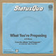 7" Single, Status Quo, What You're Proposing - Rock