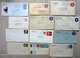 Delcampe - Box With FDC,letters,covers,Maximum Cards,brieven And More.... - Verzamelingen (in Albums)