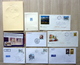 Delcampe - Box With FDC,letters,covers,Maximum Cards,brieven And More.... - Verzamelingen (in Albums)