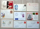 Delcampe - Box With FDC,letters,covers,Maximum Cards,brieven And More.... - Collections (with Albums)