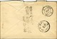 GC 5118 / N° 58 + 60 (4) + Japon 2 Sen Jaune Obl YOKO Càd YOKOHAMA / Bau FRANÇAIS Sur Une Enveloppe Pour Lyon Contenant  - 1871-1875 Ceres