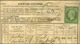 Carte Dépêche Réponse Affranchie à 5c, Complétée Et Retournée Directement à Paris, Oblitérée GC. Au Verso, Càd T 17 PERT - War 1870