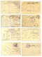 Lot De 8 Lettres Et 19 CP Cachets HOPITAUX MILITAIRES. - TB. - Guerre De 1914-18