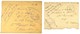 Lot De 6 Lettres Et 20 CP Cachets HOPITAUX TEMPORAIRES. - TB. - Guerre De 1914-18