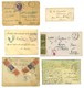 Lot De 4 Lettres Et 17 CP Cachets AIDE MILITAIRE A LA POLOGNE. - TB. - Oorlog 1914-18