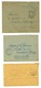 Lot De 11 Lettres Et CP Cachets TRESORS ET POSTES 508 Et 509. - TB. - Guerre De 1914-18