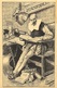 1899 CERVANTES - DON QUIJOTE / QUICHOTTE - DIBUJO A TINTA - FIRMADO BAUDRY - EXCELENTE CALIDAD - Zeichnungen