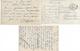 " BONNE ANNEE " - Lot De 3 CPA - Guerre 1914 -18 - PATRIOTISME - Correspondance - WW1 - Nouvel An