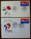 FDC France 1989 - Bicentenaire De La Révolution Française - YT 2560 -  95 Eaubonne & 84 Avignon - 1980-1989