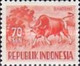 Delcampe - MINT STAMPS Indonesia - Domestic Animals  -  1956 - Indonesia