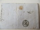 MARQUE POSTALE      POINTE à PITRE  Vers  BORDEAUX   1854 - 1801-1848: Précurseurs XIX