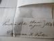 MARQUE POSTALE   LETTRE   POINTE à PITRE   Vers  BORDEAUX   1854 - 1801-1848: Précurseurs XIX